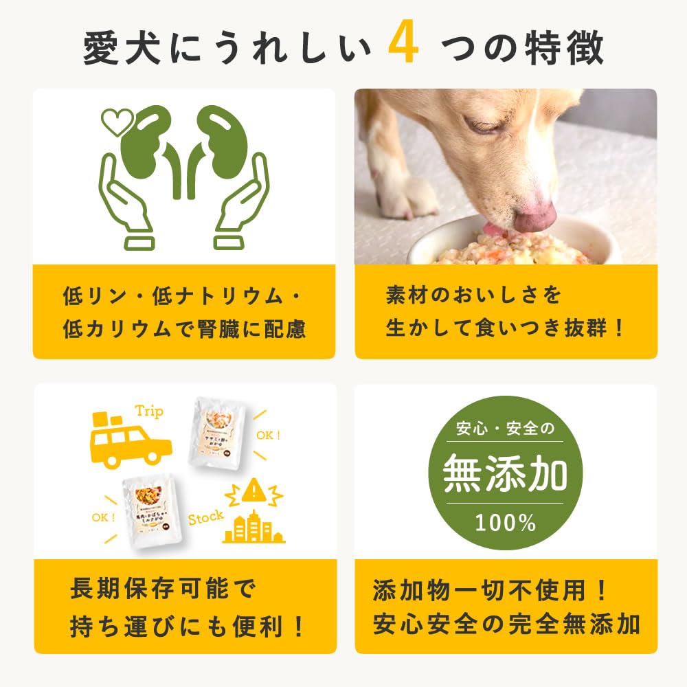 Amazon.co.jp: 帝塚山ハウンドカム 犬 ドッグフード レトルト 【 腎臓